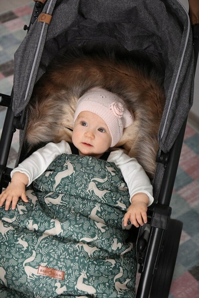 Miegmaišis vokelis vežimėliui Babymam, 90x45 cm kaina ir informacija | Vežimėlių priedai | pigu.lt