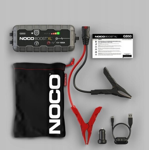 Ličio starteris Noco GB50 1500A kaina ir informacija | Akumuliatorių krovikliai | pigu.lt