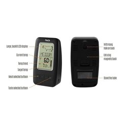 Цифровой беспроводной термометр FanJu для приготовления пищи/мяса цена и информация | Особенные приборы для приготовления пищи | pigu.lt