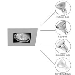 Встраиваемый светильник G.LUX BS-3601 цена и информация | Монтируемые светильники, светодиодные панели | pigu.lt