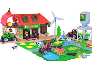 Ūkio žaislų rinkinys su traktoriumi Lean Toys kaina ir informacija | Žaislai berniukams | pigu.lt