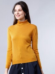 Megztinis moterims Pantoneclo, oranžinis kaina ir informacija | Megztiniai moterims | pigu.lt