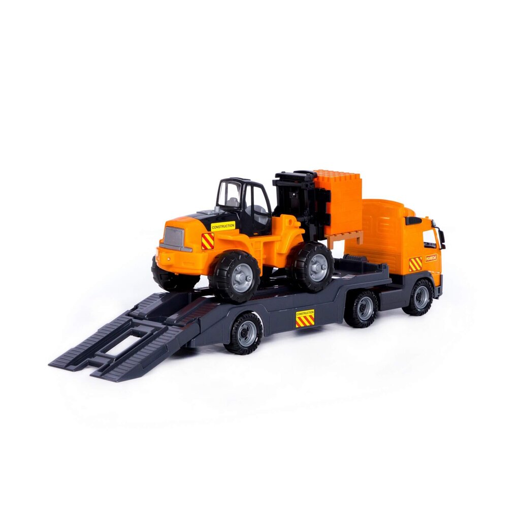 Žaislinis sunkvežimis su priekaba Polesie Volvo Power Truck kaina ir informacija | Žaislai berniukams | pigu.lt