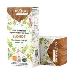 Augaliniai šviesūs plaukų dažai Blonde, Cultivator's, 100 g цена и информация | Краска для волос | pigu.lt