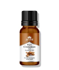 Cinamono lapų eterinis aliejus Ayumi Pure Cinnamon, 15 ml kaina ir informacija | Eteriniai, kosmetiniai aliejai, hidrolatai | pigu.lt