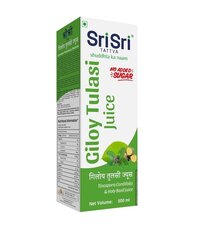 Sultys Giloy Tulasi Sri Sri Tattva, 500 ml kaina ir informacija | Sultys, nektarai ir sulčių gėrimai | pigu.lt