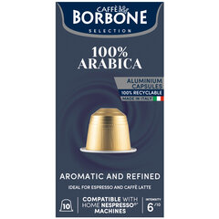 Кофейные капсулы Borbone 100% Арабика, 10 шт., 50 г цена и информация | Кофе, какао | pigu.lt