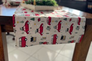 Stalo takelis Kalėdinės mašinėlės, 140 cm kaina ir informacija | Kalėdinės dekoracijos | pigu.lt