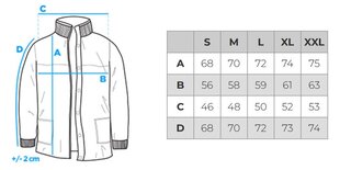 Мужская зимняя куртка Ombre OM-JAHP-0145 цена и информация | Мужские куртки | pigu.lt