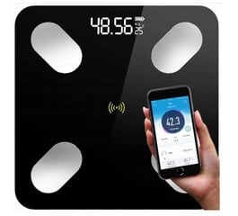 Весы Bluetooth для ванной комнаты Intelligent 180 кг цена и информация | Весы (бытовые) | pigu.lt