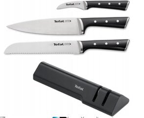 Peilių rinkinys TEFAL Ice Force, 4 dalys цена и информация | Ножи и аксессуары для них | pigu.lt
