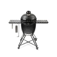 Kepsninė Kamado Get Red, 56cm, juoda kaina ir informacija | Kepsninės, griliai | pigu.lt