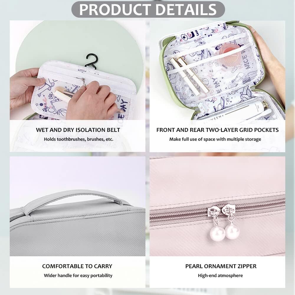 Kosmetikos reikmenų krepšelis Clean Life, rožinis, 1 vnt. цена и информация | Kosmetinės, veidrodėliai | pigu.lt