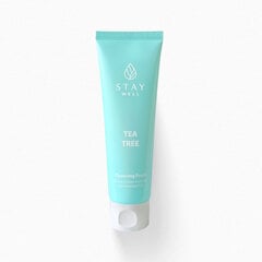 Веганская очищающая пенка с чайным деревом STAY WELL Vegan Tea Tree Cleanser, 130 мл цена и информация | Средства для очищения лица | pigu.lt