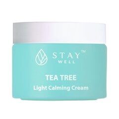 Веганский крем с чайным деревом STAY WELL Vegan Tea Tree Cream, 50 мл цена и информация | Кремы для лица | pigu.lt