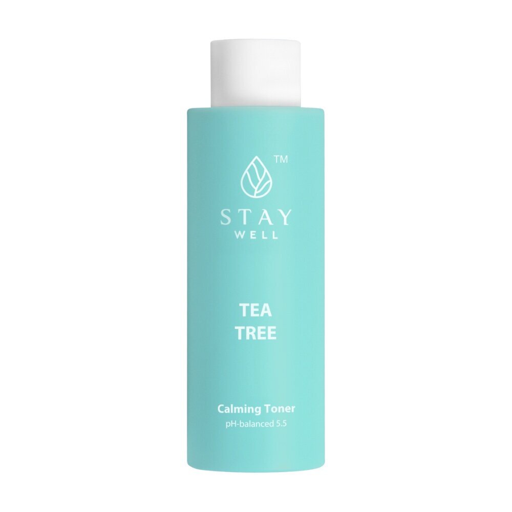 Arbatmedžio tonikas Stay Well Vegan Tea Tree Toner, 210 ml цена и информация | Veido prausikliai, valikliai | pigu.lt