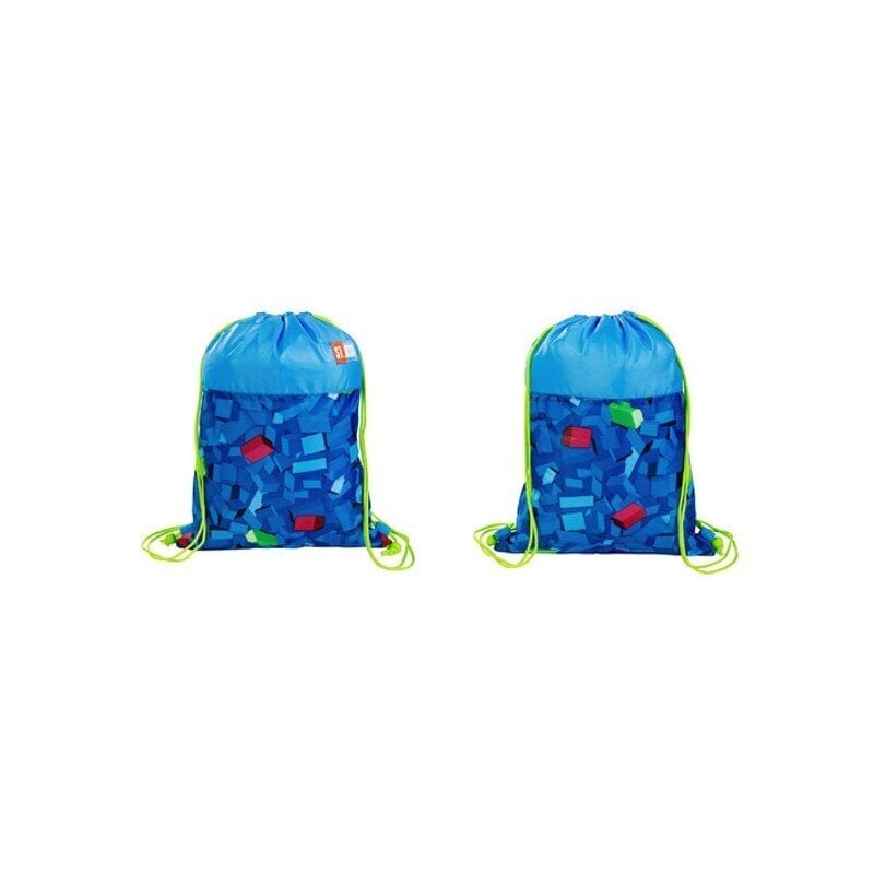 Sporto maišelis Bambino, mėlynas, 34x43cm kaina ir informacija | Kuprinės mokyklai, sportiniai maišeliai | pigu.lt