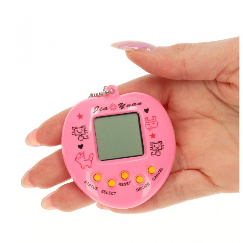 Elektroninis žaidimas Tamagotchi, rožinis kaina ir informacija | Stalo žaidimai, galvosūkiai | pigu.lt