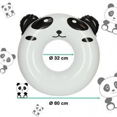 Vaikiškas plaukimo žiedas 80 cm panda цена и информация | Надувные и пляжные товары | pigu.lt