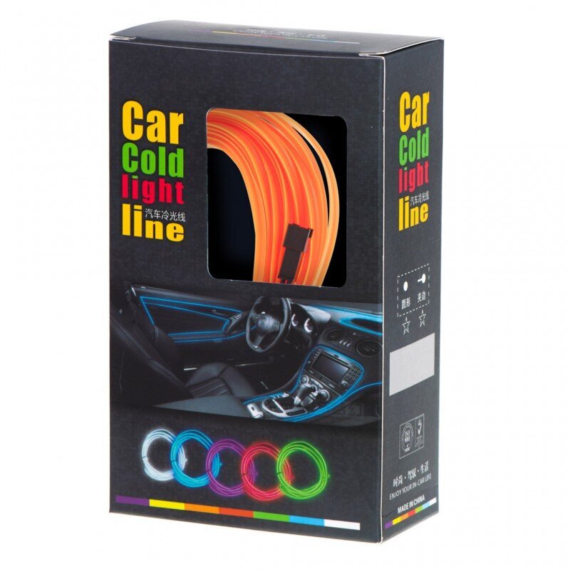 LED apšvietimas automobiliui Car Cold light line цена и информация | Automobilių lemputės | pigu.lt