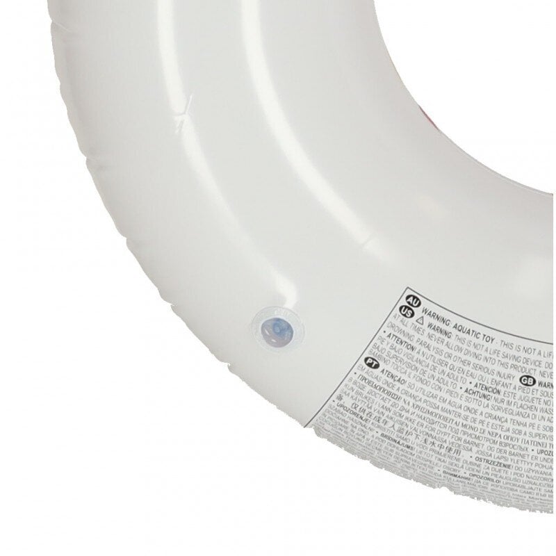 Plaukimo ratas Intex 59266, 84x76 cm, baltas цена и информация | Pripučiamos ir paplūdimio prekės | pigu.lt
