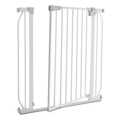 Защитные ворота Lionelo Truus Slim, 105 см, серый цвет цена и информация | Товары для безопасности детей дома | pigu.lt