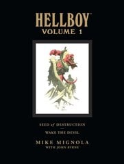 Hellboy Library Volume 1: Seed Of Destruction And Wake The Devil kaina ir informacija | Fantastinės, mistinės knygos | pigu.lt