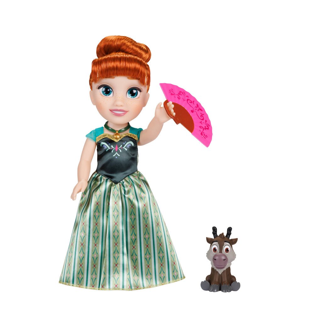 Interaktyvi lėlė Ana Jakks Pacific Disney Princess Frozen kaina ir informacija | Žaislai mergaitėms | pigu.lt