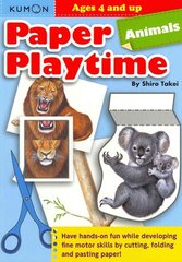 Paper Playtime: Animals kaina ir informacija | Knygos mažiesiems | pigu.lt