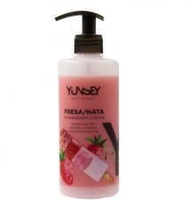 Šampūnas visų tipų plaukams Yunsey Strawberry Cream Shampoo, 1000 ml kaina ir informacija | Šampūnai | pigu.lt