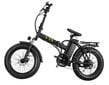 Elektrinis dviratis Fat Vta VB2, 20", juodas kaina ir informacija | Elektriniai dviračiai | pigu.lt
