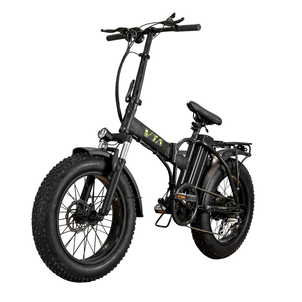 Elektrinis dviratis Fat Vta VB2, 20", juodas kaina ir informacija | Elektriniai dviračiai | pigu.lt