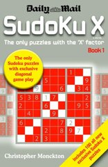 Sudoku X Book 1: The Only Puzzle with the 'X' Factor kaina ir informacija | Knygos apie sveiką gyvenseną ir mitybą | pigu.lt
