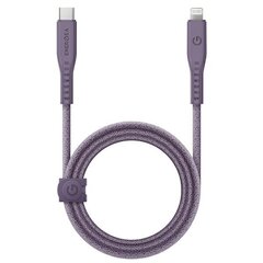 Кабель ENERGEA Flow USB-C - Lightning C94 MFI 1.5 м, purple 60W 3A PD Fast Charge цена и информация | Кабели для телефонов | pigu.lt