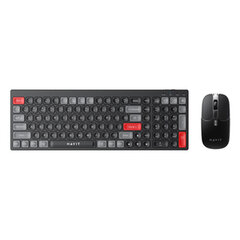 Gaming set 2in1 Havit KB830WB Keyboard + mouse цена и информация | Клавиатуры | pigu.lt