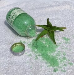 Vonios druska Green Garden Aloe Vera Bath Salt, 600 g kaina ir informacija | Dušo želė, aliejai | pigu.lt