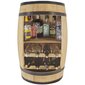 Statinė buteliams, 80x50 cm, ruda kaina ir informacija | Virtuvės įrankiai | pigu.lt