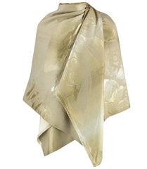 Moteriškas elegantiškas dvipusis šalikas su aukso siūlais kaina ir informacija | Skarelės, šalikai moterims | pigu.lt