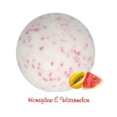 Купальная шариковая бомбочка - «Белая» с розовой солью 160г цена и информация | Масла, гели для душа | pigu.lt