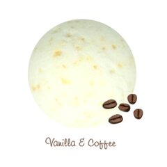 Vonios druskos burbulas Green Garden Bath Fizz Vanilla & Coffee, 160 g kaina ir informacija | Dušo želė, aliejai | pigu.lt