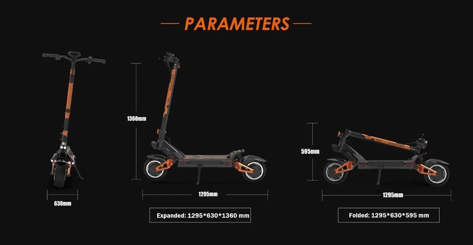 Elektrinis paspirtukas KuKirin G3 Pro, juodas kaina ir informacija | Elektriniai paspirtukai | pigu.lt