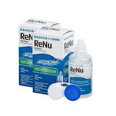 Раствор Для Контактных Линз ReNu MultiPlus 100ml 2 x Бутылки цена и информация | Растворы для контактных линз | pigu.lt