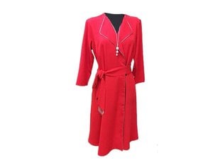 Suknelė moterims Selya 83, raudona kaina ir informacija | Suknelės | pigu.lt