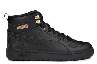 Sportiniai batai moterims Puma Rebound Rugged 387592 01, juodi цена и информация | Спортивная обувь, кроссовки для женщин | pigu.lt