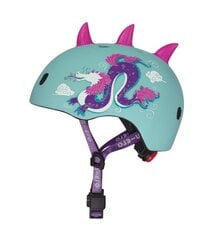 Šalmas Micro 3D Dragon, mėlynas цена и информация | Шлемы | pigu.lt