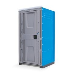 Antivandalinis lauko tualetas su pisuaru, pilkas/mėlynas kaina ir informacija | Sodo nameliai, malkinės, pastogės | pigu.lt