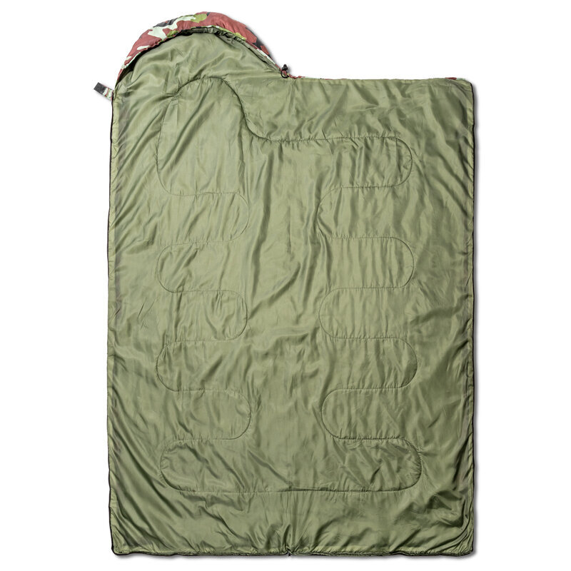 Šiltas turistinis miegmaišis su gobtuvu Gordon, 220x72 cm, žalias kaina ir informacija | Miegmaišiai | pigu.lt
