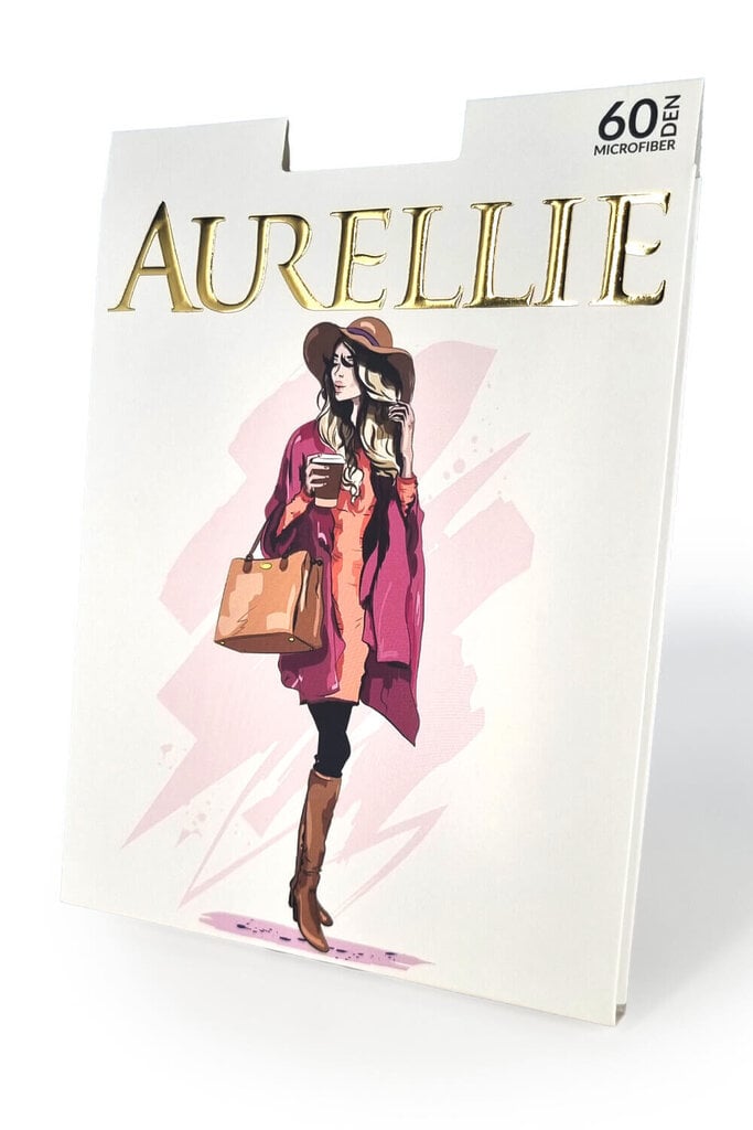 Pėdkelnės moterims Aurellie, rožinės, 60 DEN kaina ir informacija | Pėdkelnės | pigu.lt