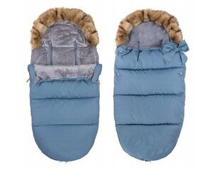 Зимний спальный мешок 4 в 1 с меховым воротником. цена и информация | Детские подушки, конверты, спальники | pigu.lt