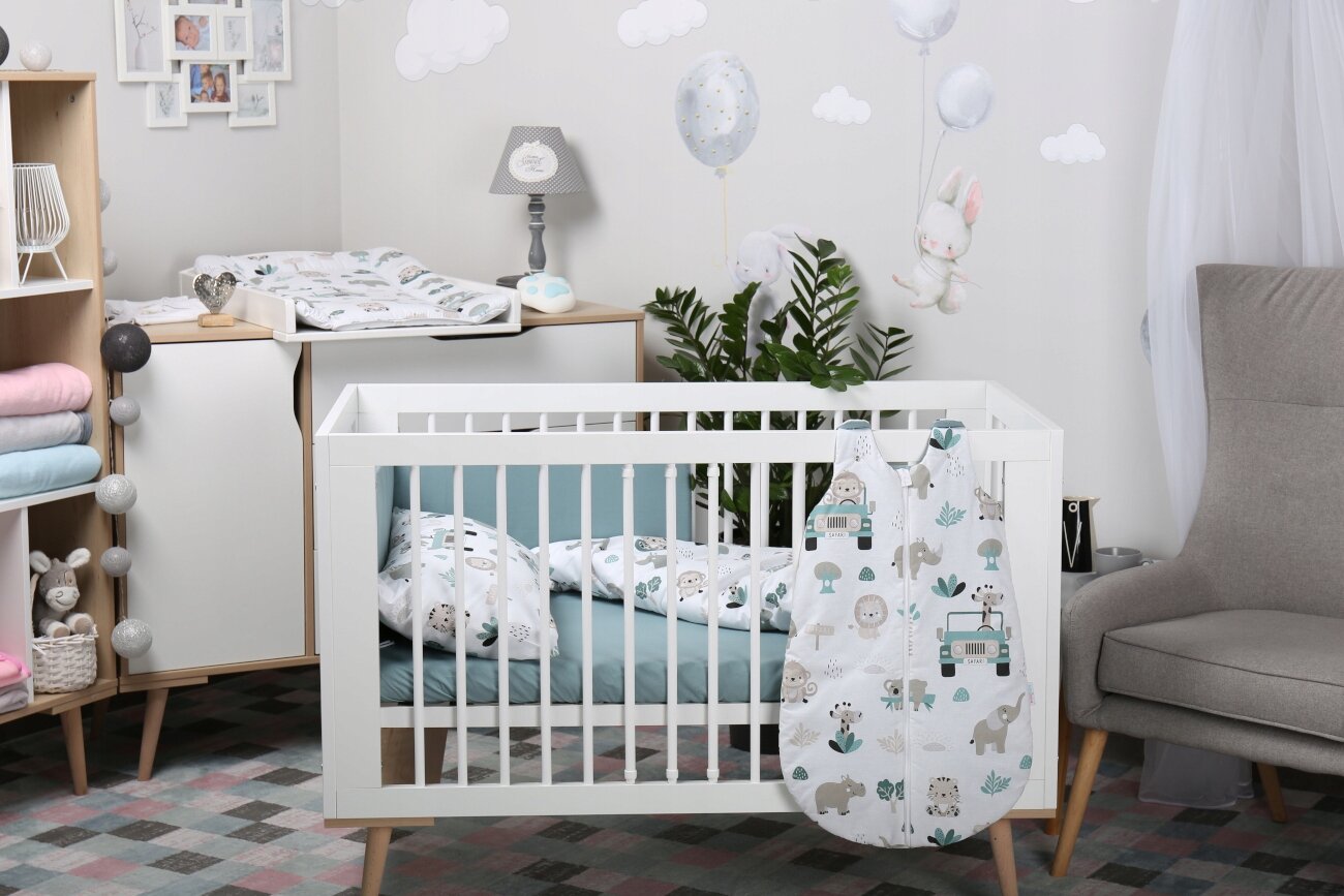 Dvipusis miegmaišis kūdikiui Babymam, 75x43 cm kaina ir informacija | Vokeliai, miegmaišiai, pagalvės | pigu.lt